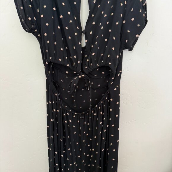 RVCA Secrets Midi Dress Large - Picture 7 of 8